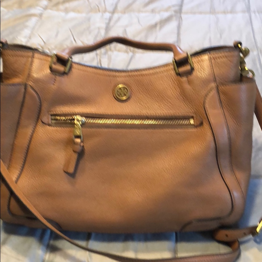 Tory Burch satchel with cross body strap